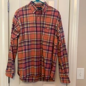 Men’s Ralph Lauren long sleeve flannel button down. Size Large